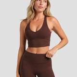 ComfrtCore™ V-Neck Crop Tank