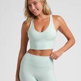 ComfrtCore™ V-Neck Crop Tank