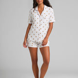 Luna Lounge Short Sleeve Short PJ Set