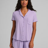 Slinky Rib Short Sleeve PJ Set