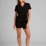 Slinky Rib Short Sleeve PJ Set