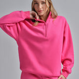 Basic Quarter Zip Mock Neck - Pre Order