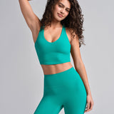 ComfrtCore™ V-Neck Crop Tank