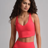 ComfrtCore™ V-Neck Crop Tank - Pre Order