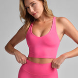 ComfrtCore™ V-Neck Crop Tank