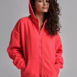 Basic Crop Zip Hoodie - Pre Order