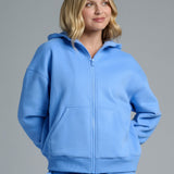 Basic Crop Zip Hoodie - Pre Order