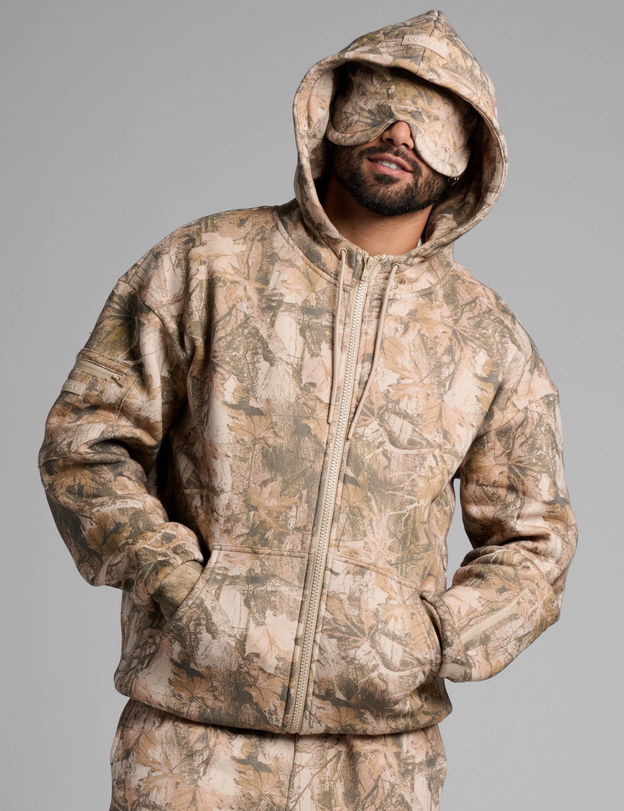 Airplane Mode Travel Zip Hoodie