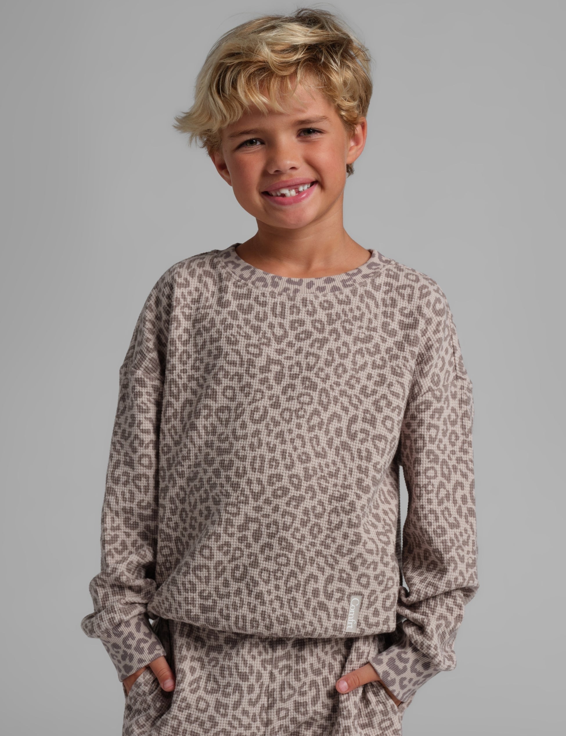Waffle Kids Lounge Long Sleeve