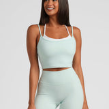 ComfrtCore™ Double Layer Crop Tank
