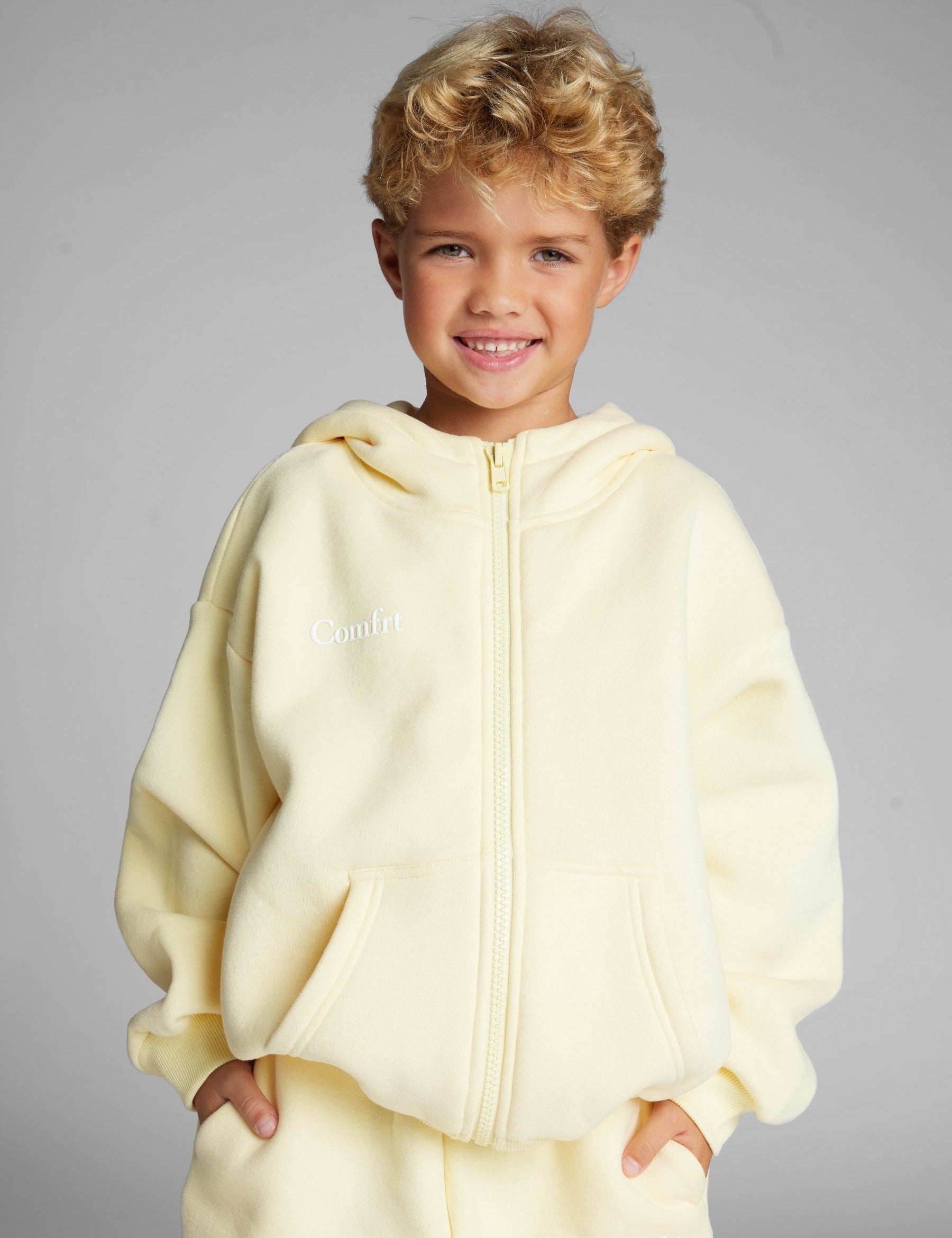 Cloud Zip Kids Hoodie