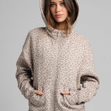 Basic Crop Zip Hoodie