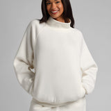 Basic Mock Neck Sweatshirt
