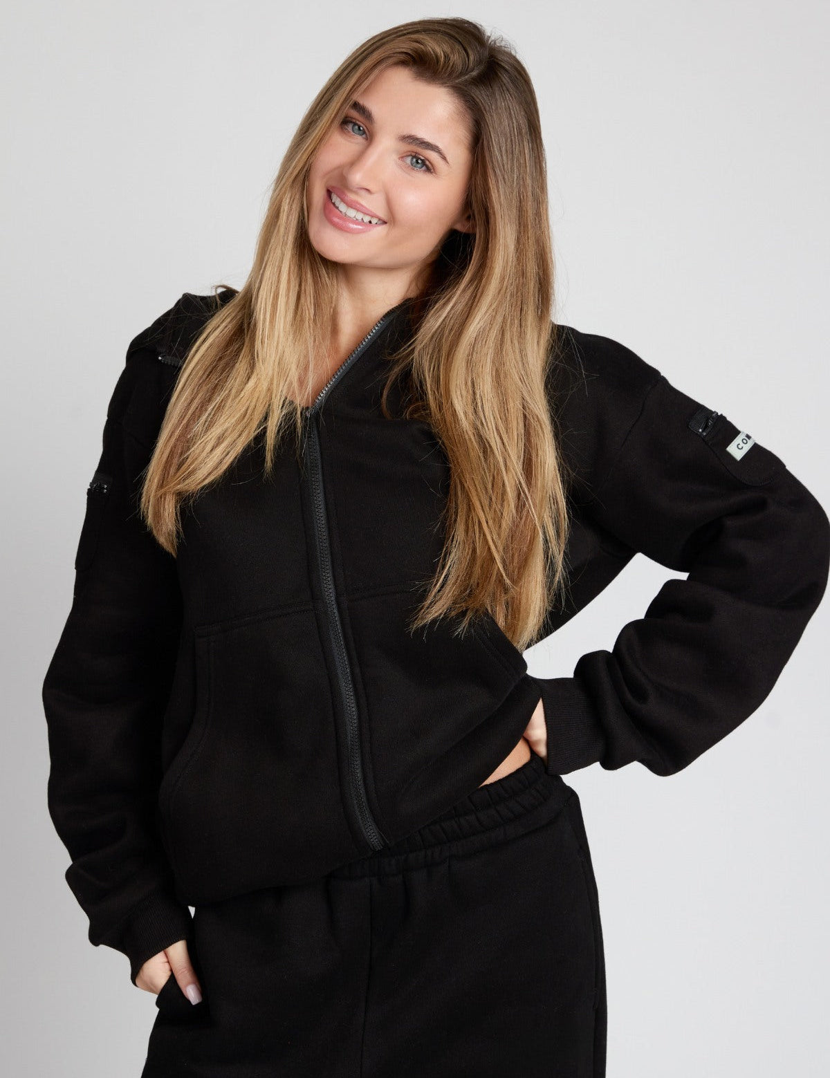 Travel Essentials Zip Hoodie