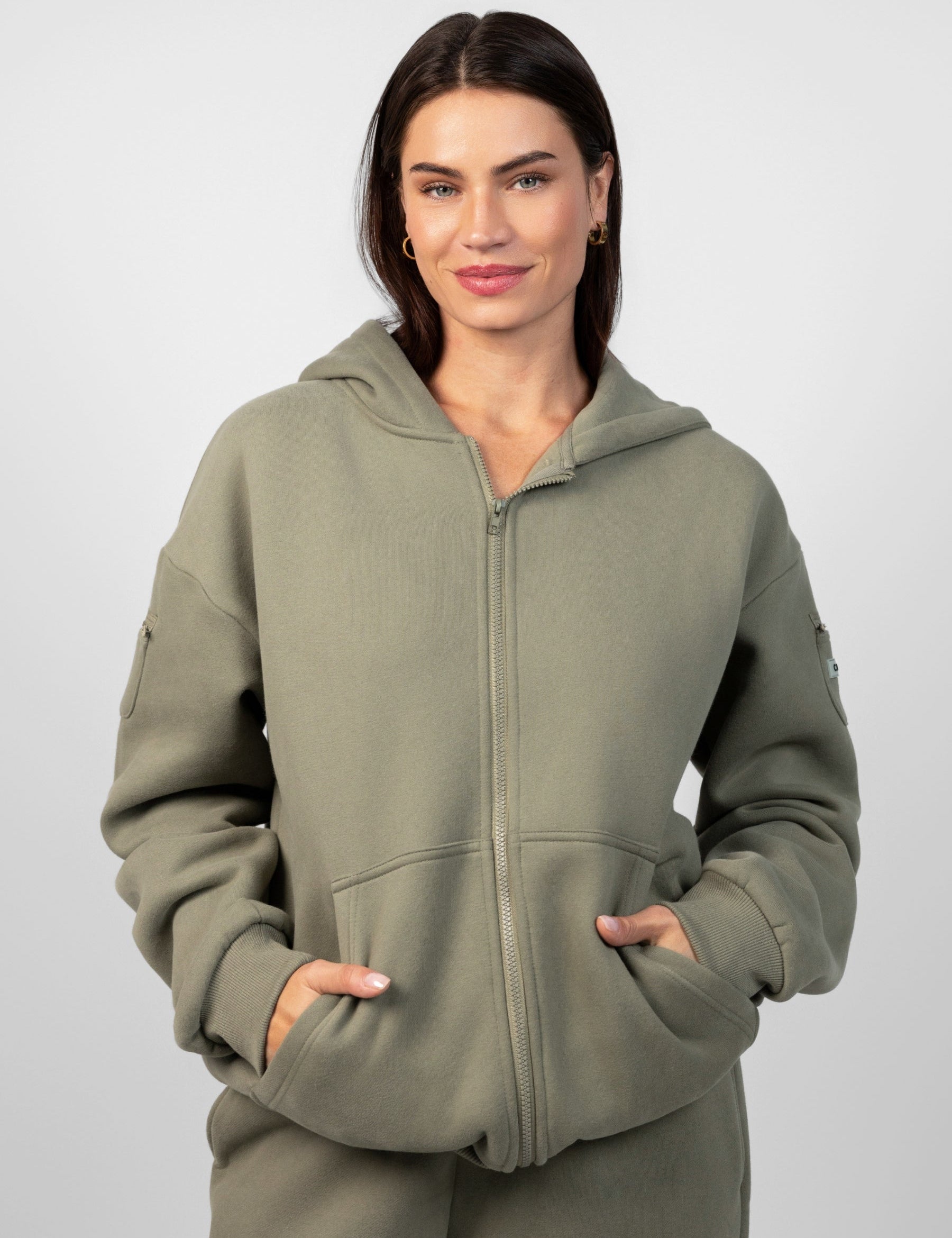Travel Essentials Zip Hoodie