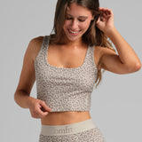 Rib Contour Crop Tank