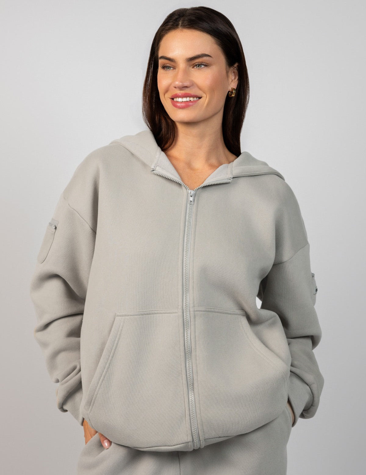 Travel Essentials Zip Hoodie