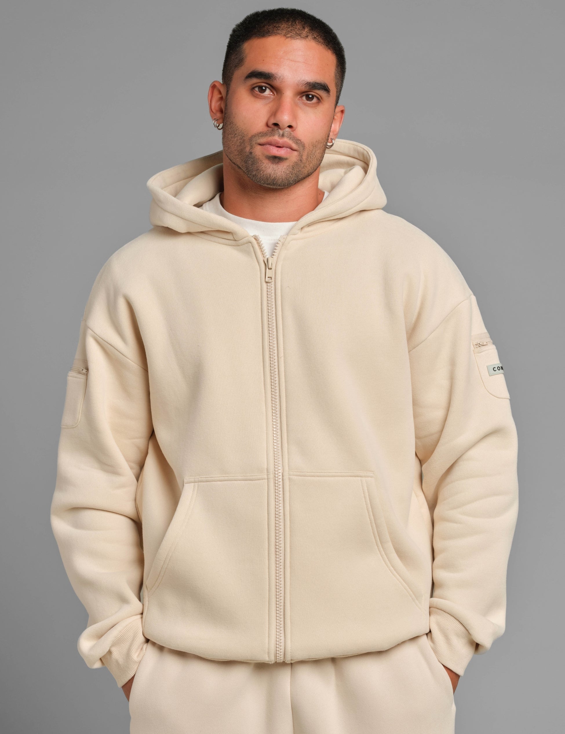 Travel Essentials Zip Hoodie