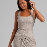 Rib Contour Waist Length Tank
