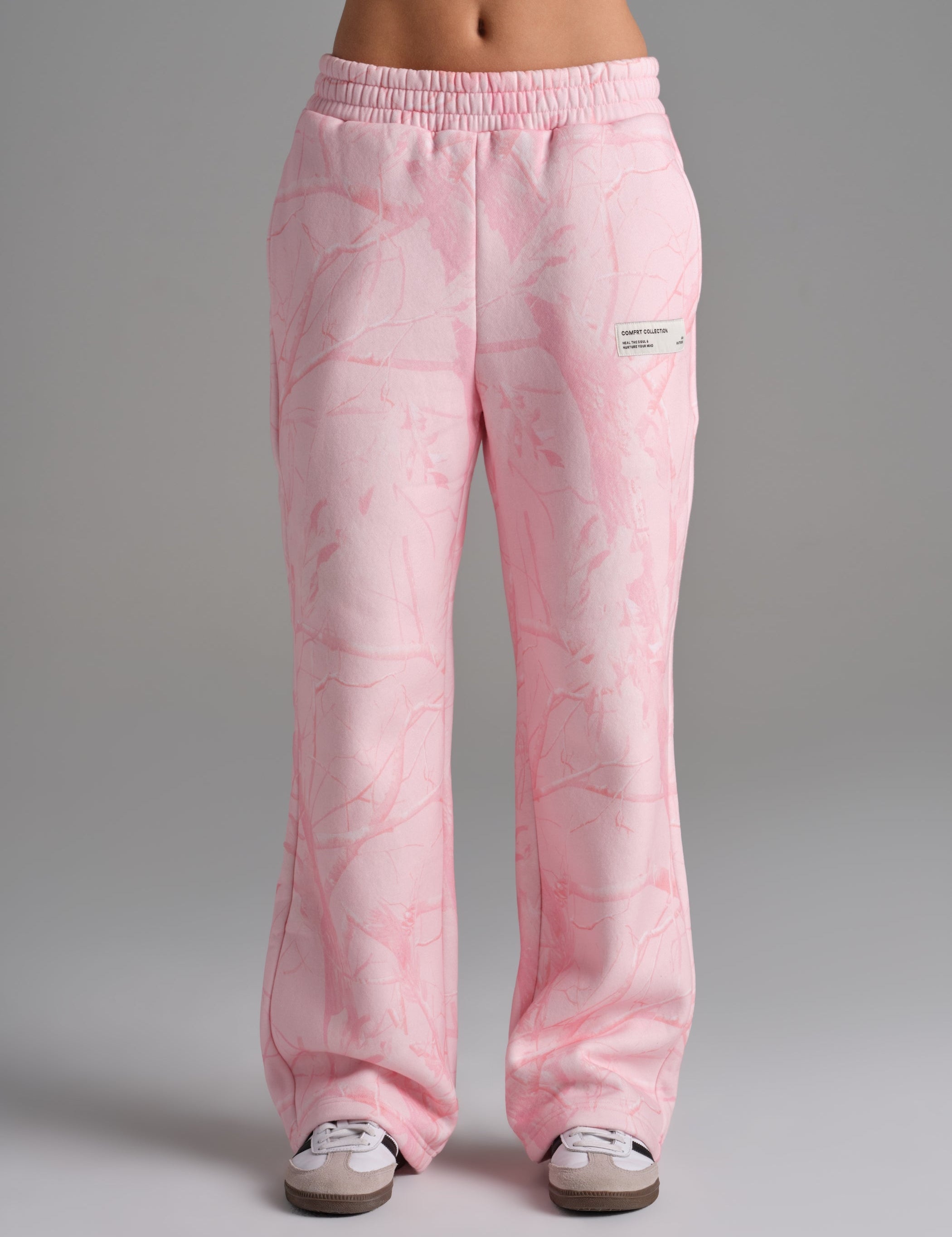Camo Straight Leg Sweatpants