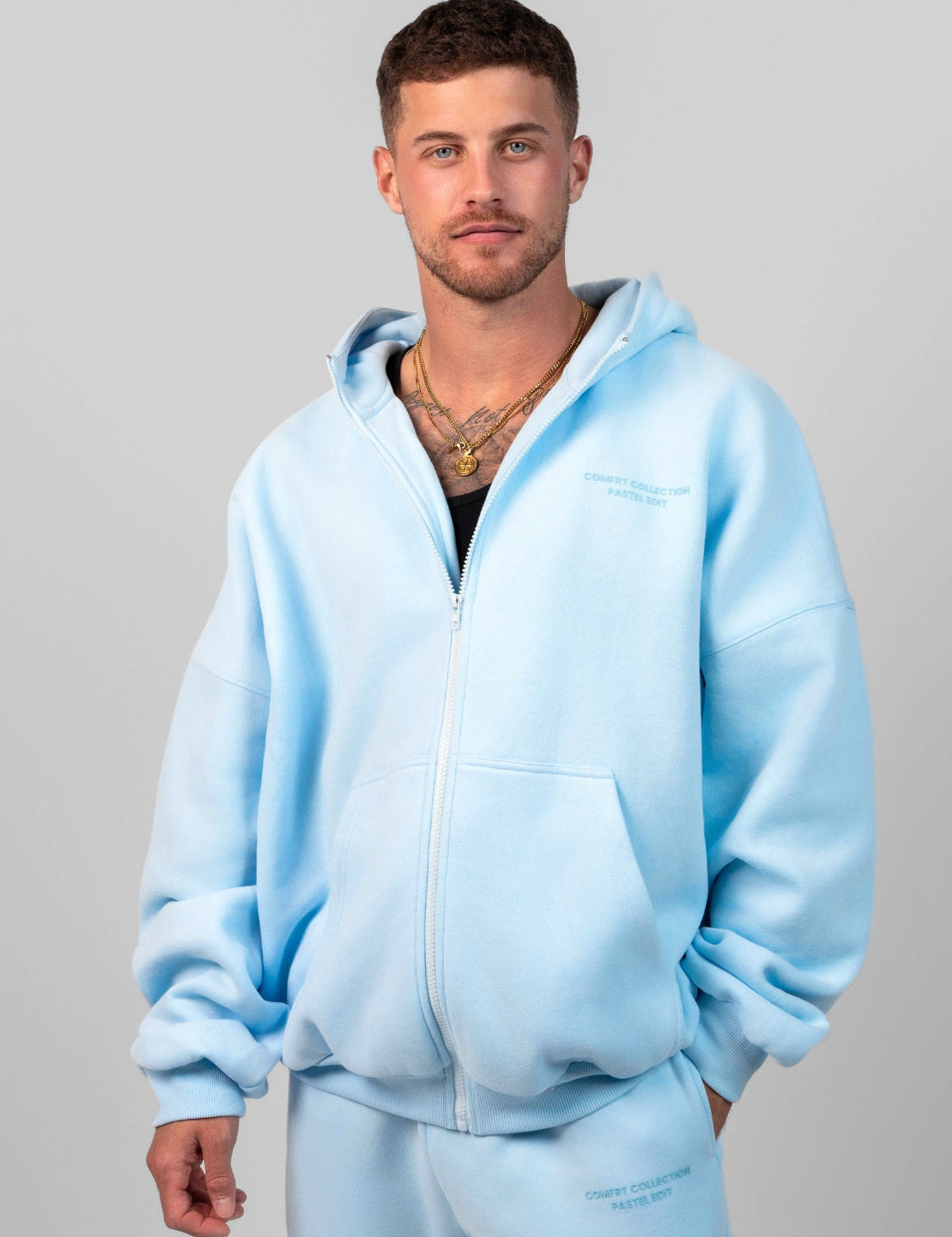 Pastel Zip Hoodie - Pre-Order