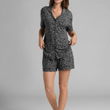 Luna Lounge Short Sleeve Short PJ Set - Pre Order