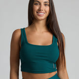 Rib Contour Crop Tank