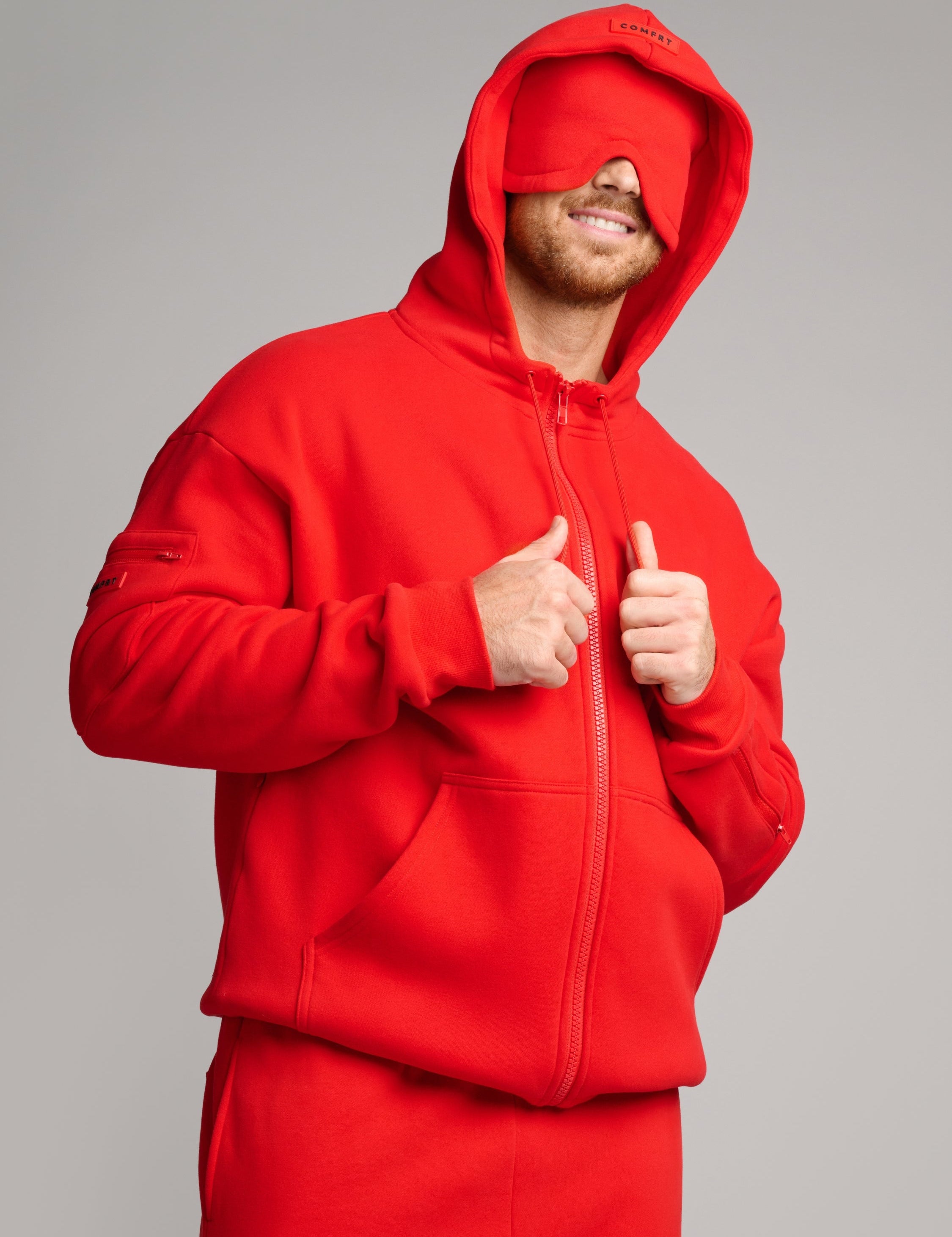 Airplane Mode Travel Zip Hoodie