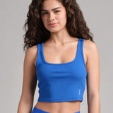 Rib Contour Crop Tank