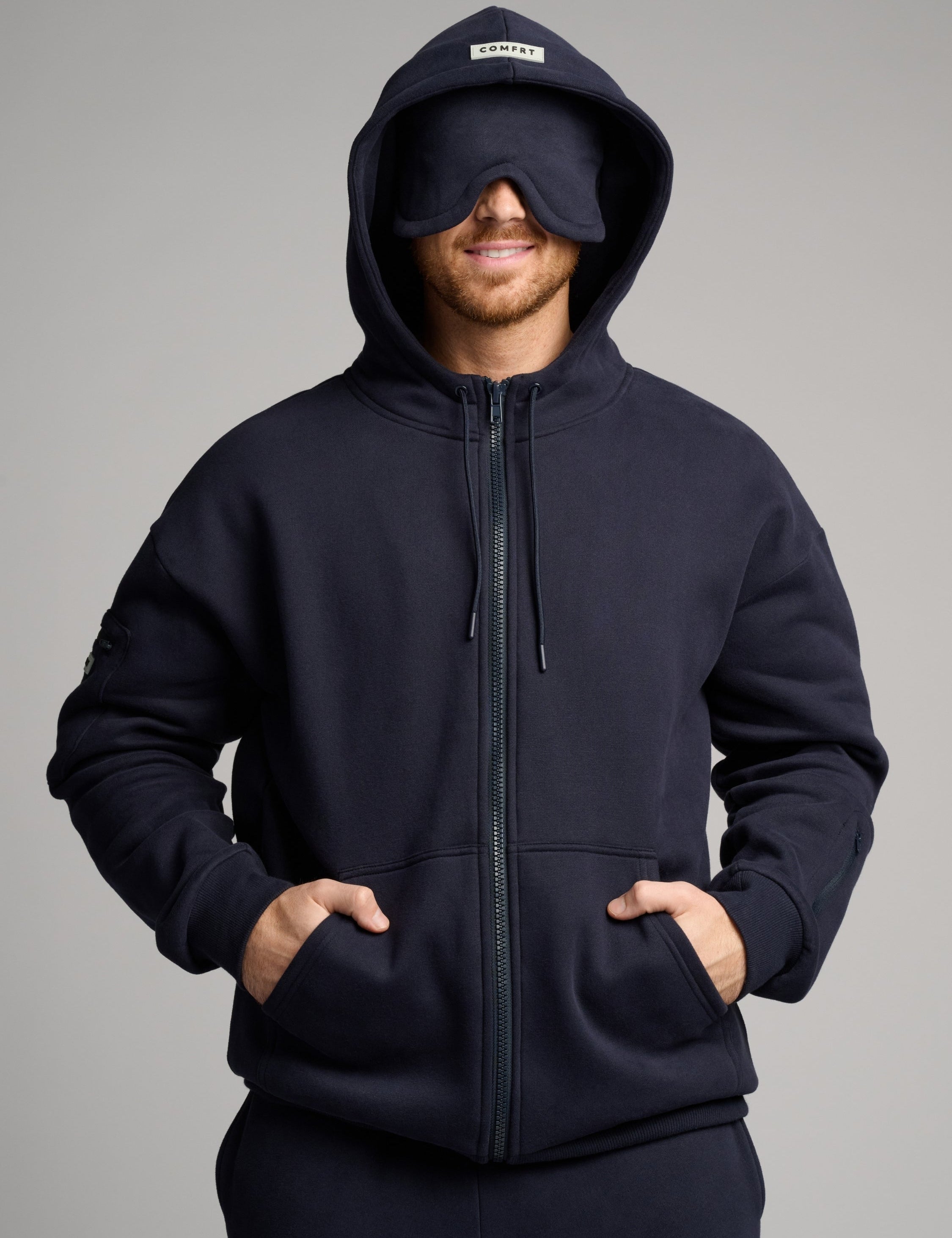 Airplane Mode Travel Zip Hoodie