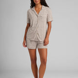 Luna Lounge Short Sleeve Short PJ Set