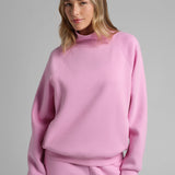 Basic Mock Neck Sweatshirt