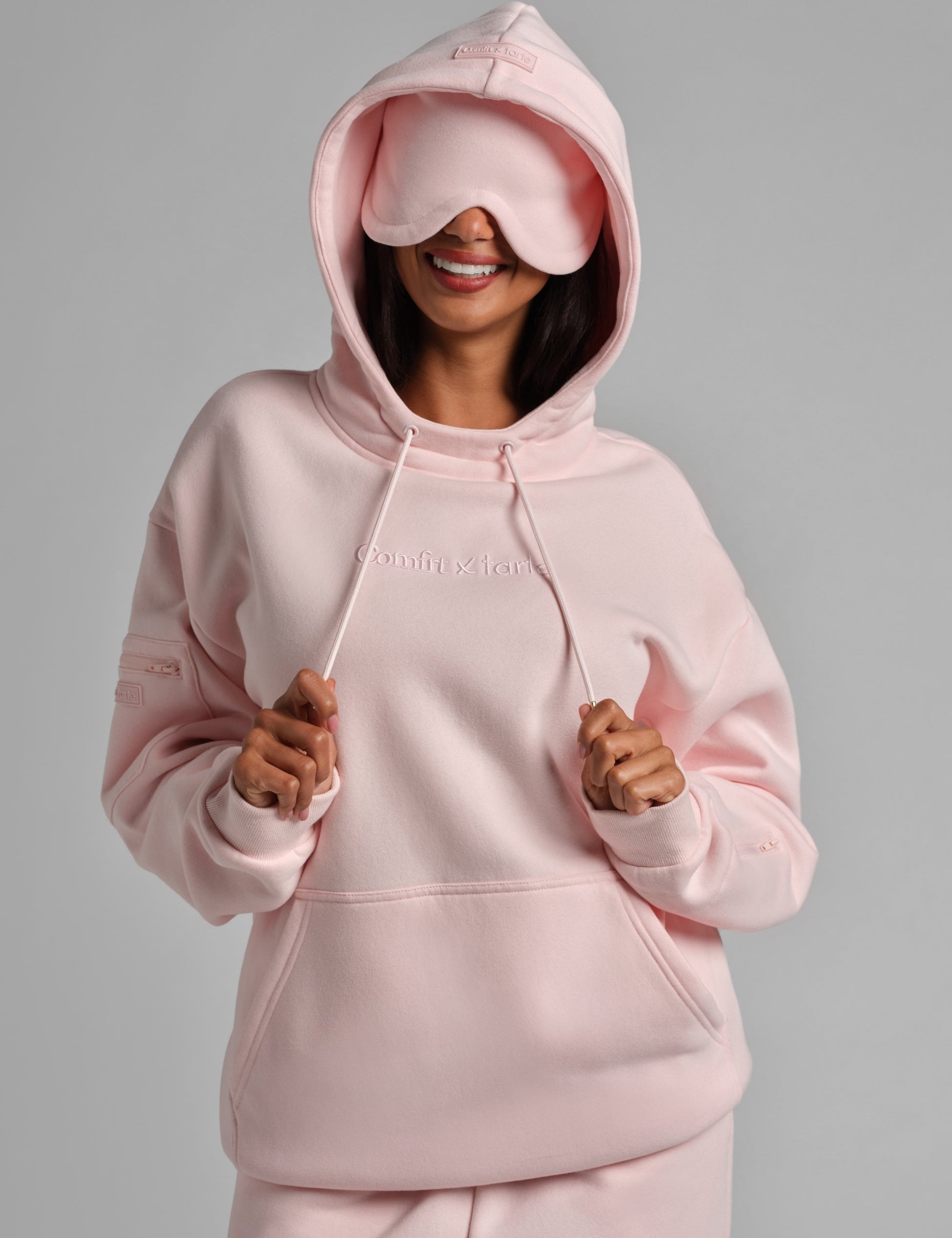 Comfrt x tarte Airplane Mode Travel Hoodie