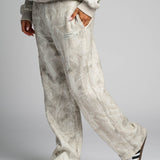 Camo Straight Leg Sweatpants - Pre Order