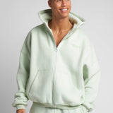 Pastel Zip Hoodie
