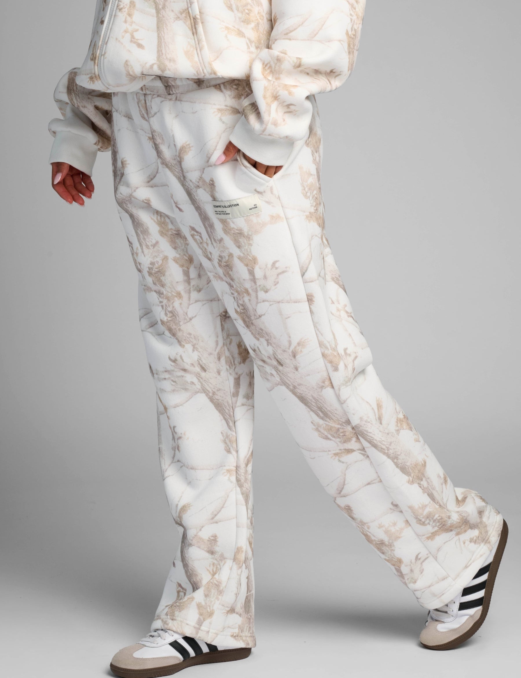 Camo Straight Leg Sweatpants
