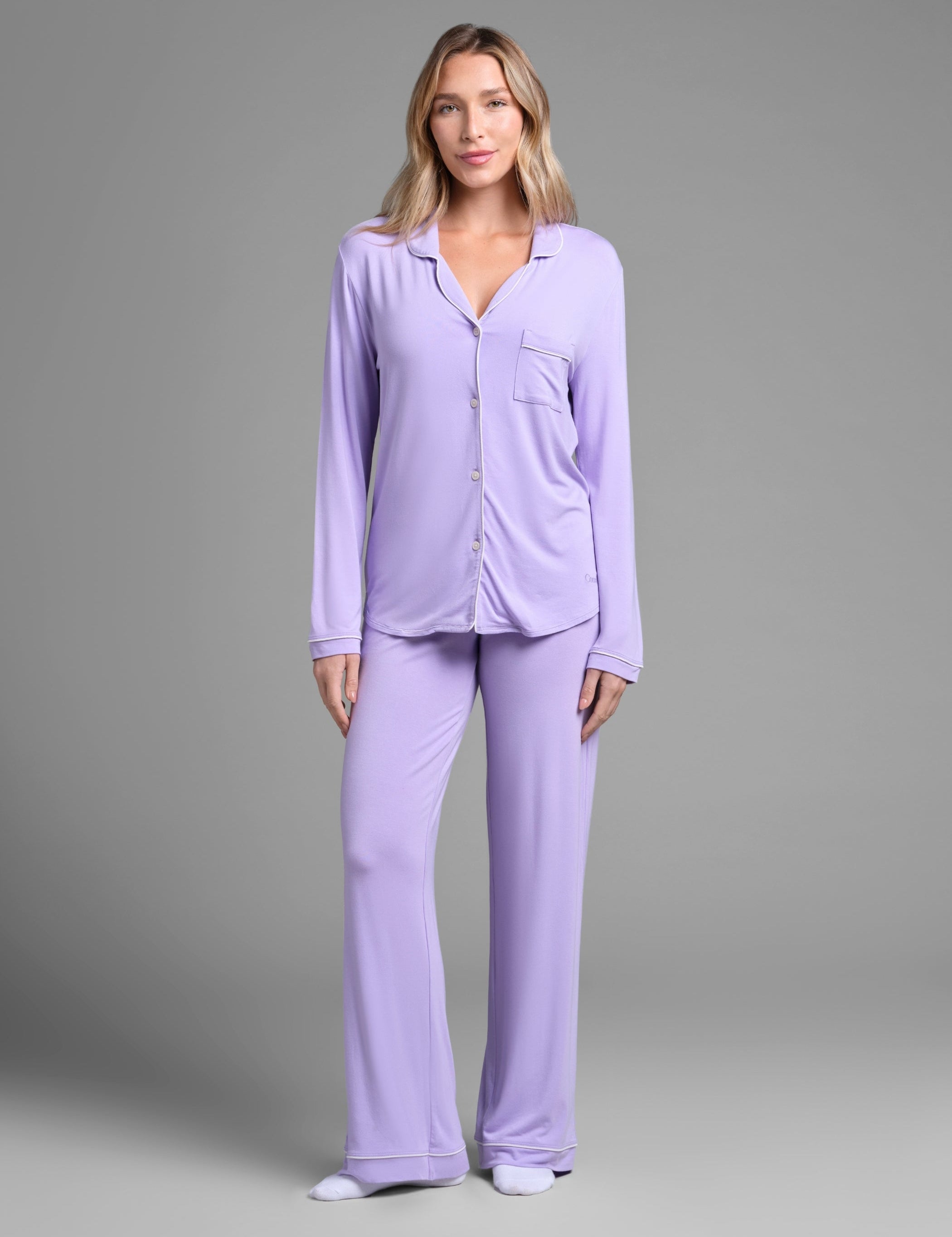 Luna Lounge Long Sleeve Pant PJ Set