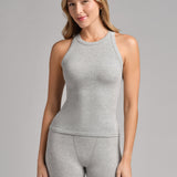 Rib Contour High Neck Tank - Pre Order