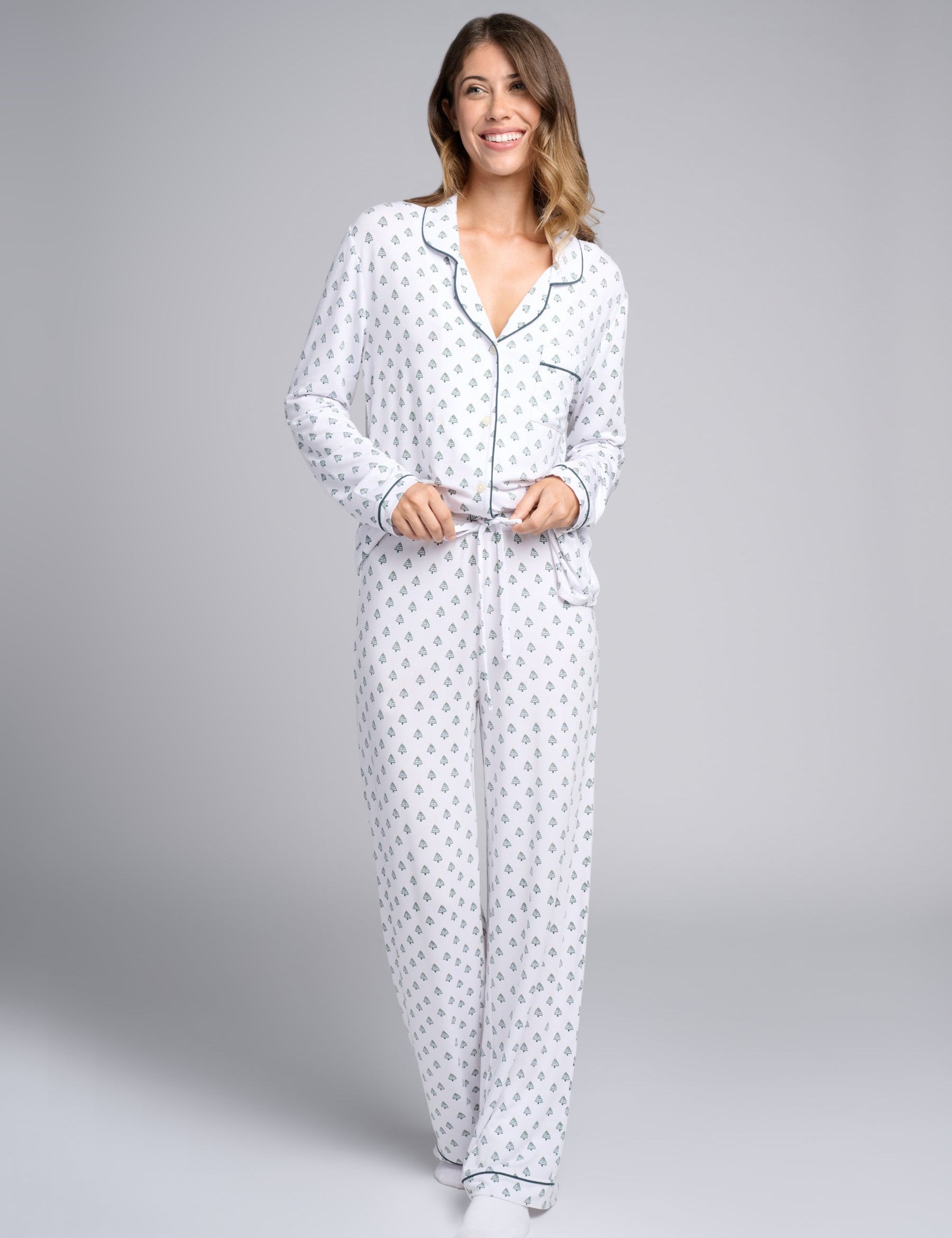 Luna Lounge Long Sleeve Pant PJ Set