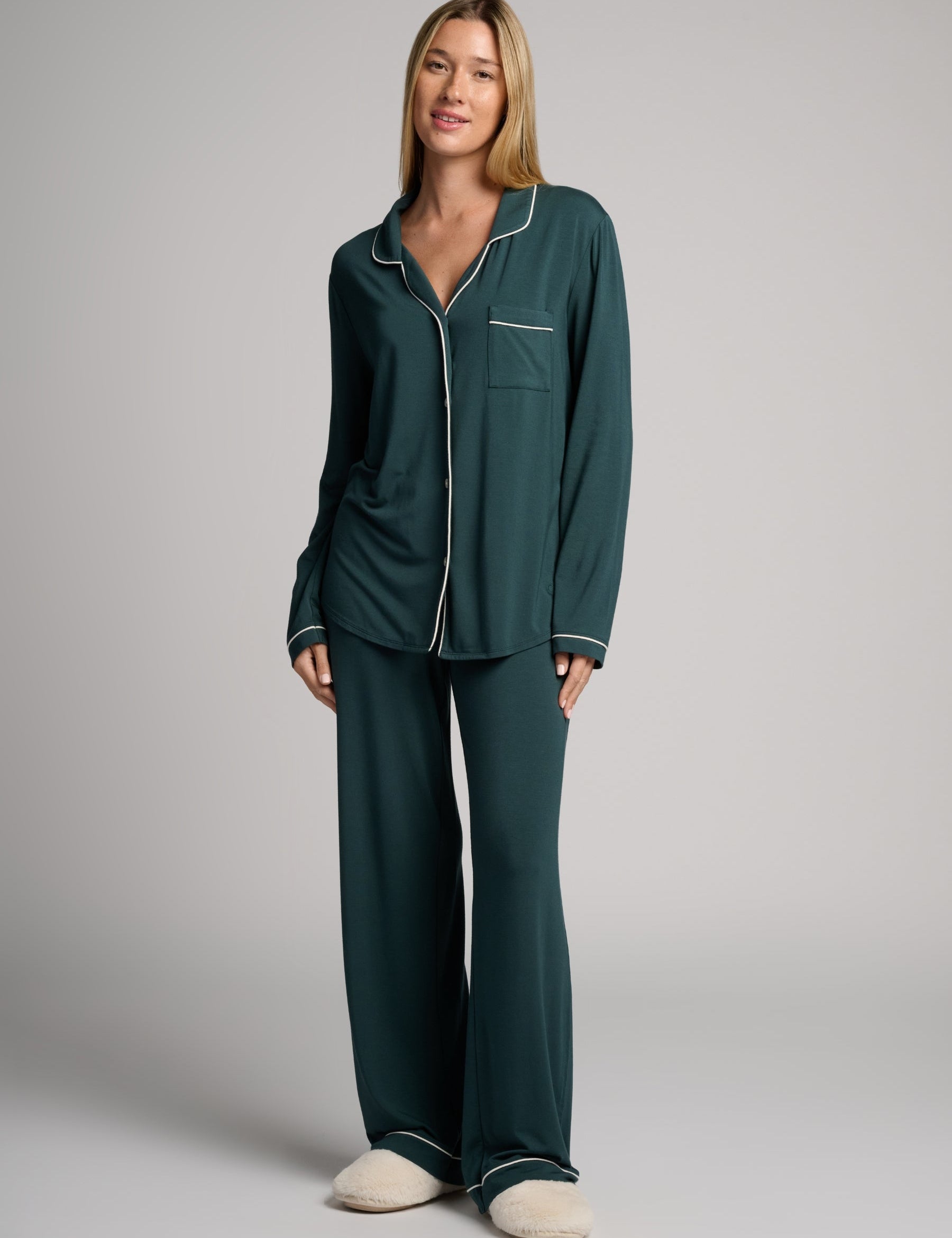 Luna Lounge Long Sleeve Pant PJ Set