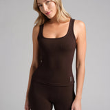 Rib Contour Waist Length Tank - Pre Order