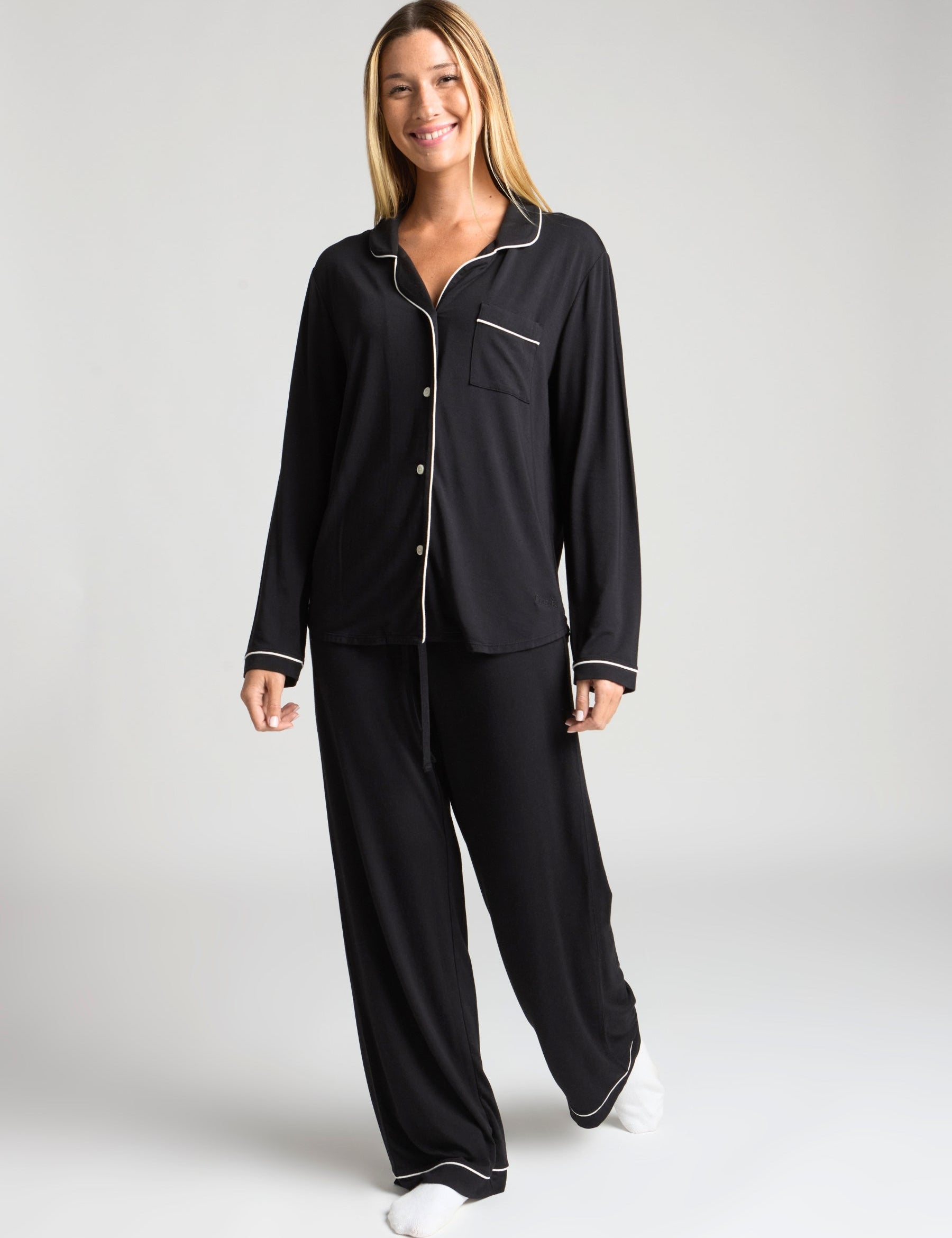 Luna Lounge Long Sleeve Pant PJ Set