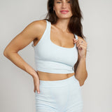 Rib Contour Crop Tank