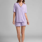Luna Lounge Short Sleeve Short PJ Set - Pre Order