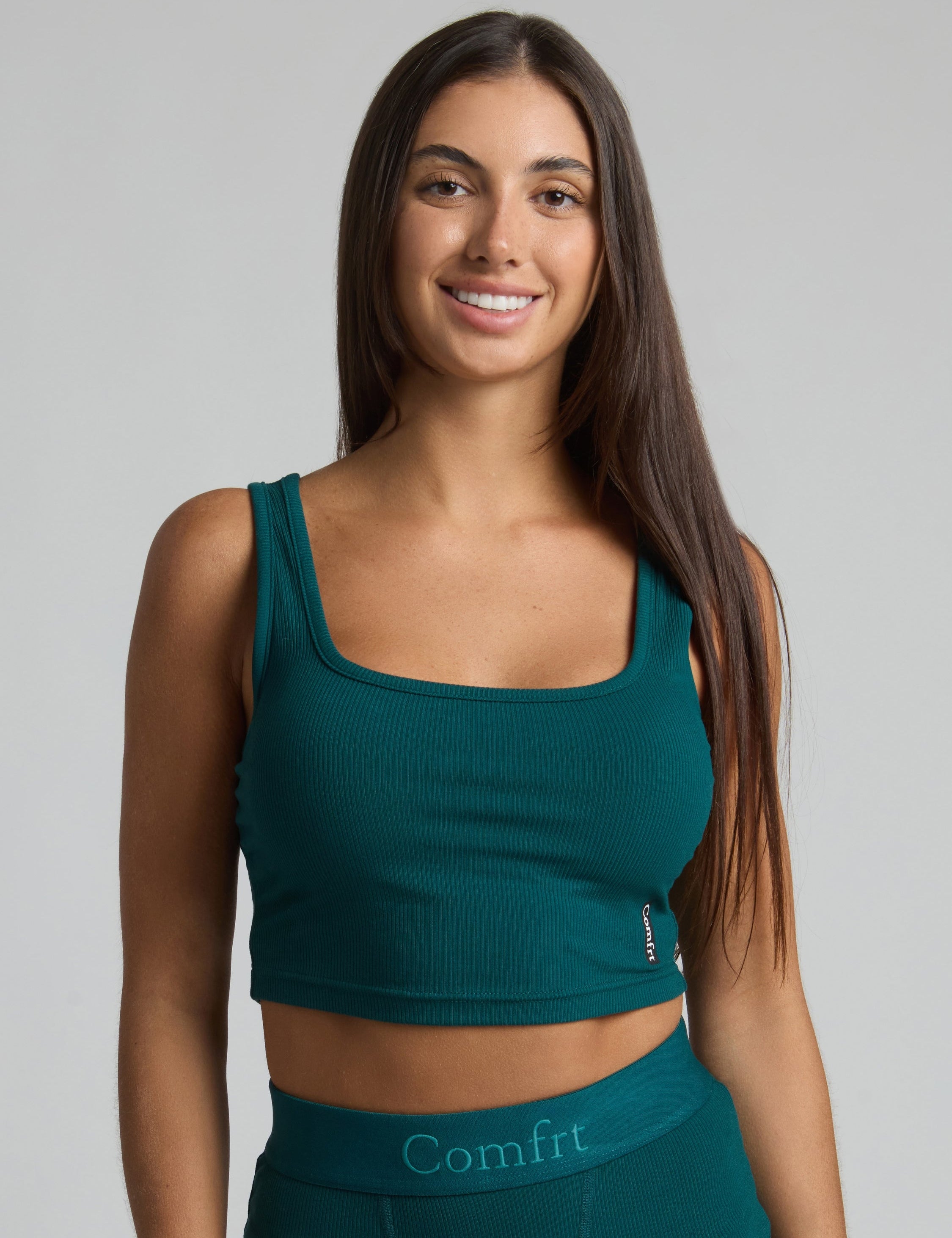 Rib Contour Crop Tank - Pre Order