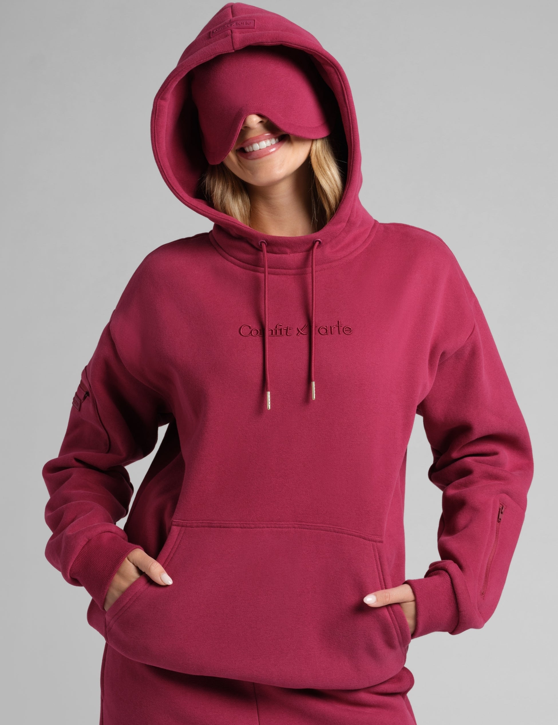 Comfrt x tarte Airplane Mode Travel Hoodie
