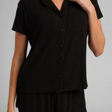 Slinky Rib Short Sleeve PJ Set