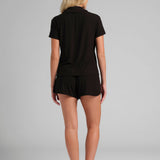 Slinky Rib Short Sleeve PJ Set