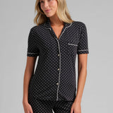 Luna Lounge Short Sleeve Short PJ Set