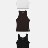 Rib Contour Tank 3-Pack
